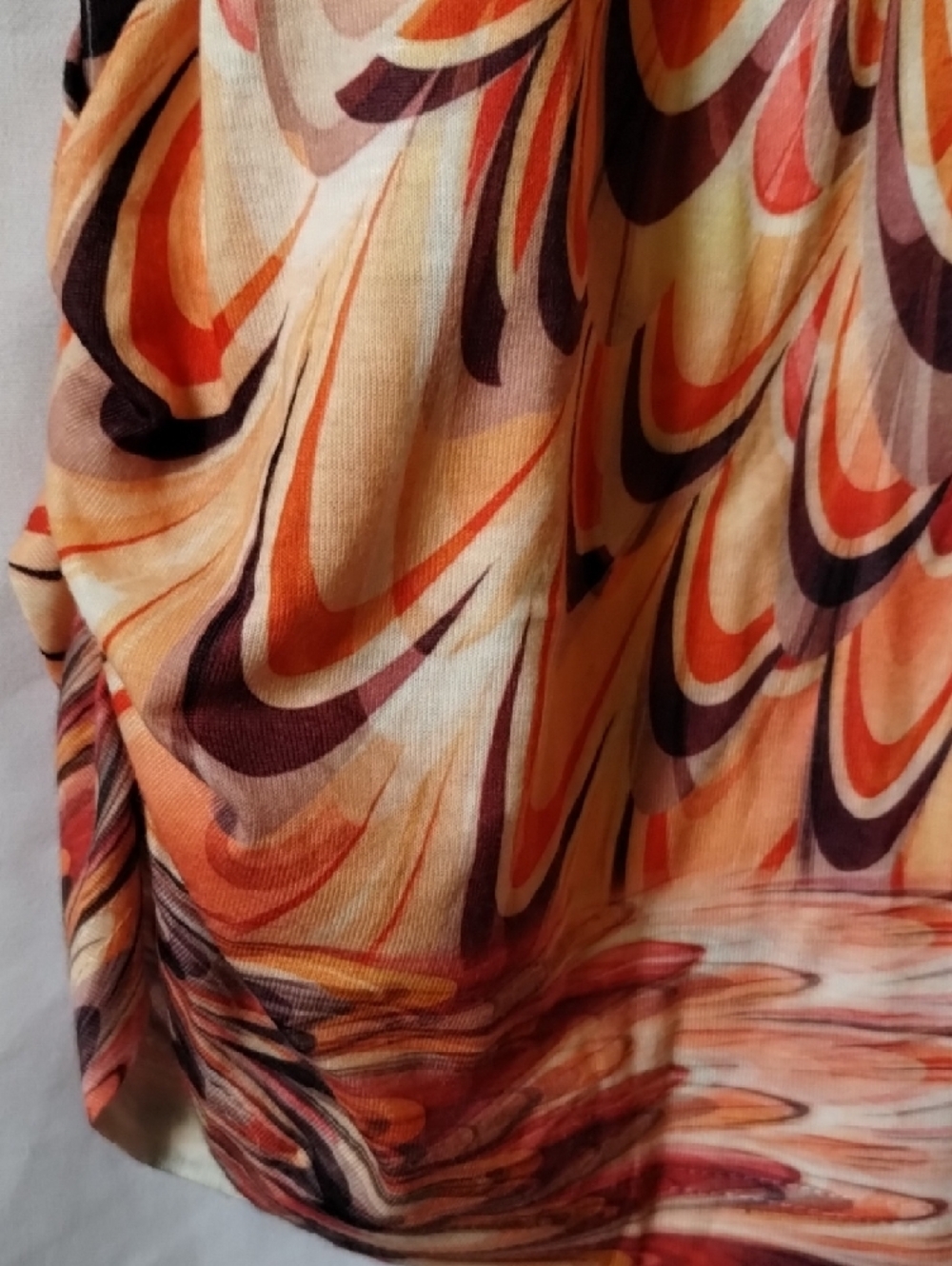 Chico's Pink Multi-Patterned Keyhole Tunic - Picture 5 of 14